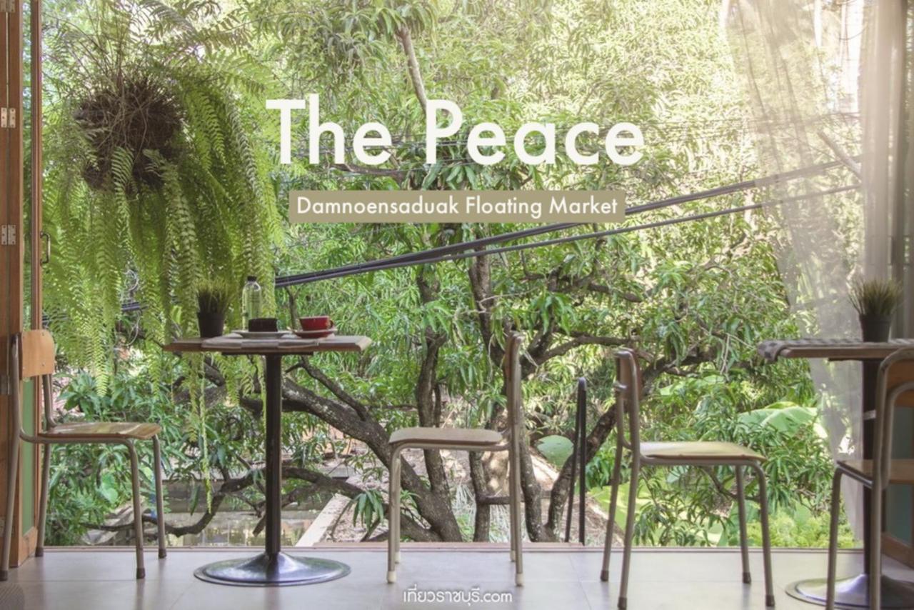 Albergue The Peace Damnoen Saduak Exterior foto